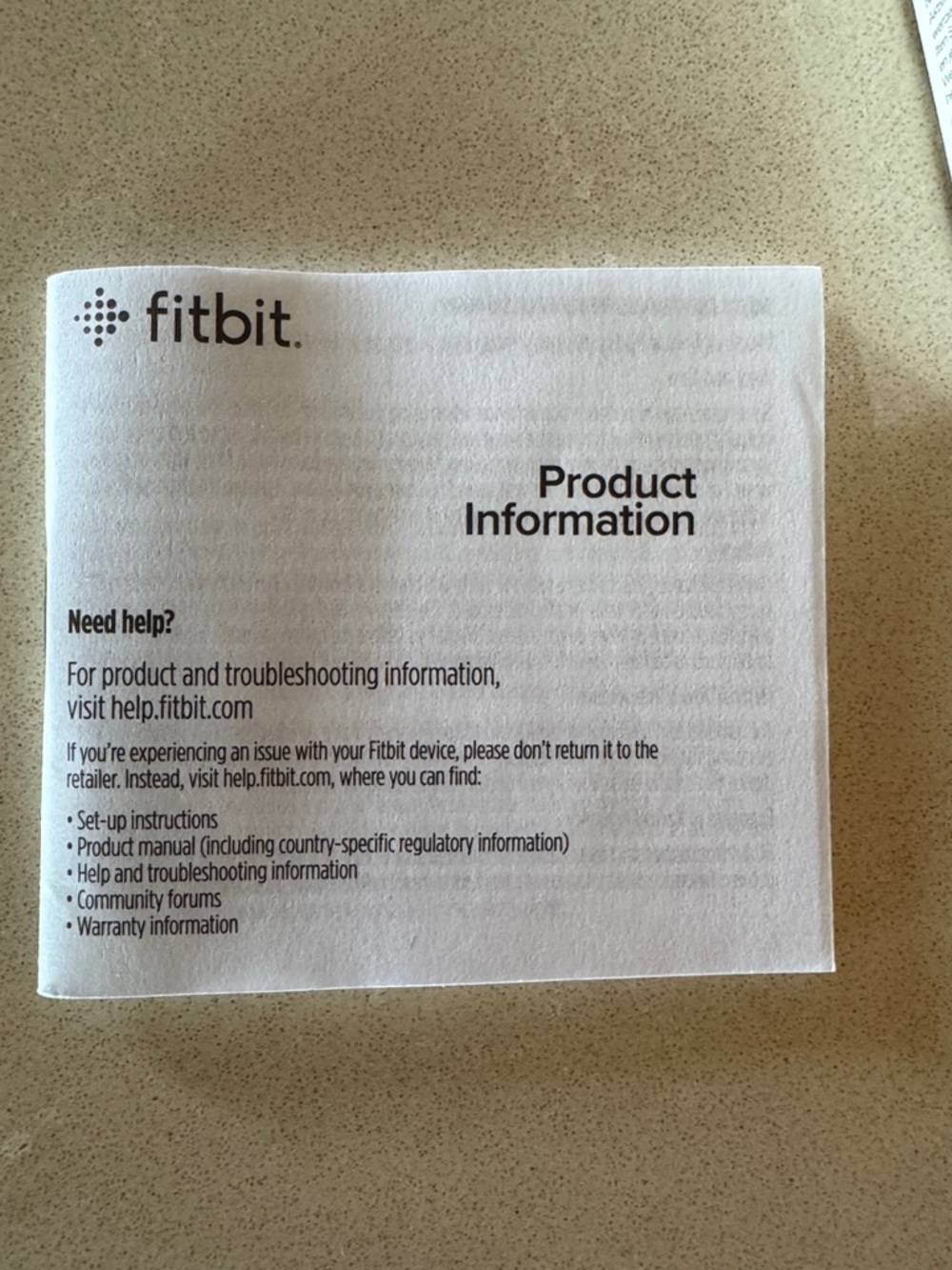 fitbit Inspire 2 Fitness Tracker - Lunar White Band with Black Display NEW! - Picture 3 of 10